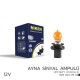Nıken 12v Hpc19wy Ayna Sinyal Ampülü (pu20d-3) Amber 10lu